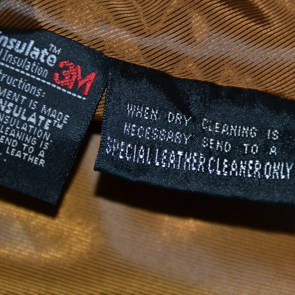 Vintage Adventure Bound Wilsons Leather Jacket Coat Brown Women's LARGE - Picture 7 of 8